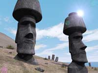 Tượng đá trên đảo Rapanui