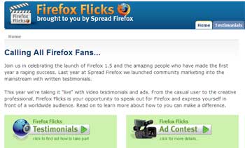 Mozilla quảng cáo cho Firefox Video