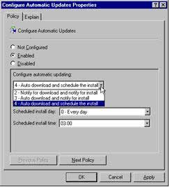 Cập nhật các bản vã lỗi cho môi trường phân tán thông qua SYSTEM UPDATE SERVICES (SUS)