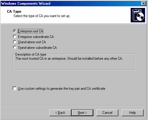 Cài đặt và cấu hình ISA Server Firewall 2004 - Chương 2 Cài đặt Certificate Services