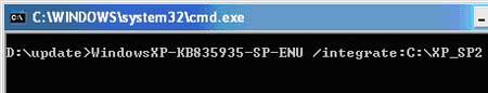 Tự tạo đĩa cài đặt Windows XP SP2