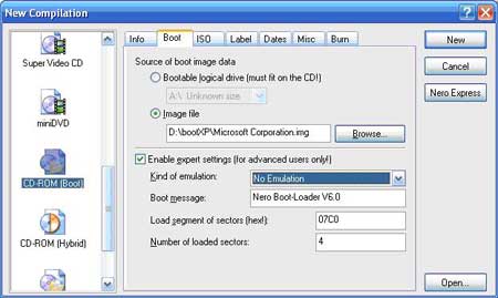 Tự tạo đĩa cài đặt Windows XP SP2