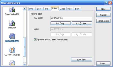 Tự tạo đĩa cài đặt Windows XP SP2