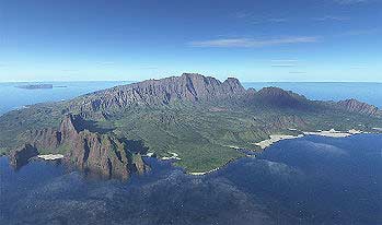 Đảo quỷ gầm - Đảo Kauai