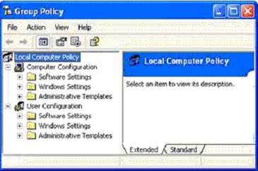 Quản trị hệ thống với Group Policy trong Windows XP – Phần I