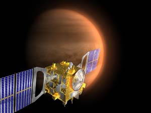 Tàu thám hiểm Venus Express đi vào quỹ đạo sao Kim