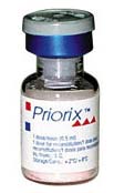Ngừng tiêm ngừa vắc-xin Priorix gây sốc chết người
