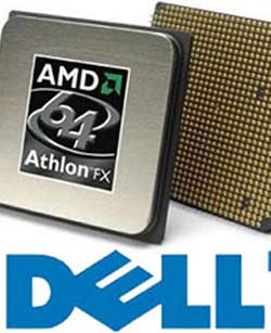 Dell tuyên bố dùng chip của AMD