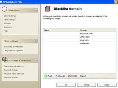 SPAMfighter: tiện ích chống thư rác cho Outlook Express