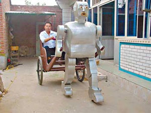 Nông dân làm robot