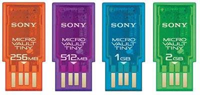 Sony ra mắt ổ USB nhỏ nhất thế giới