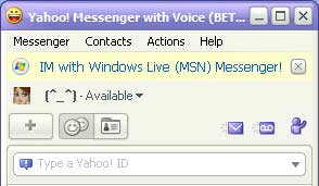 Dịch vụ chat của Microsoft và Yahoo đã liên thông!