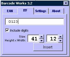 Barcode Works v3.2 - Add-ins chèn mã vạch trong MS Word
