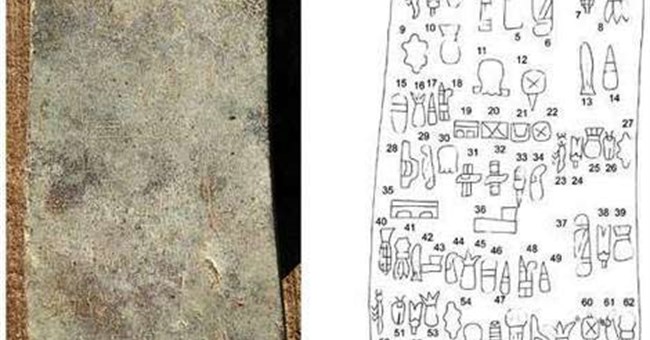 Phát hiện chữ viết cổ nhất châu Mỹ