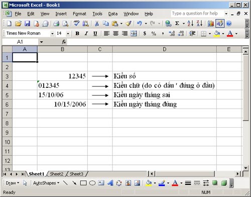 Làm quen với Microsoft Excel