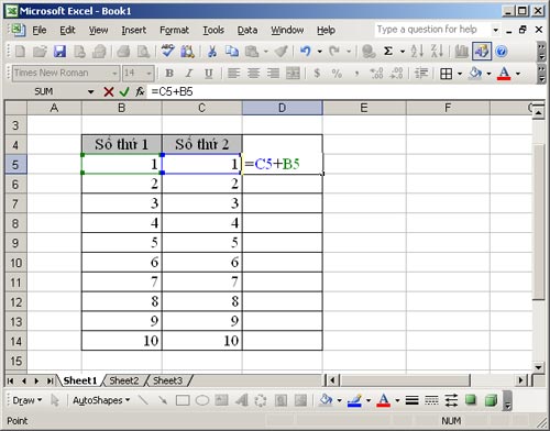 Làm quen với Microsoft Excel