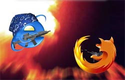 Firefox 2.0 vs IE7: Trận chiến ngang cơ?