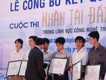 19 sản phẩm vào chung kết “Nhân tài đất Việt 2006”