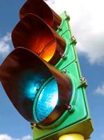Đèn giao thông chuyển màu theo tình huống