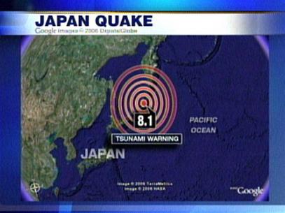 Động đất ngoài khơi Thái Bình Dương, Nga-Nhật phát cảnh báo sóng thần
