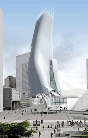 Paris xây cao ốc dùng năng lượng gió