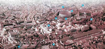 Thành Rome thu nhỏ dưới lòng đất