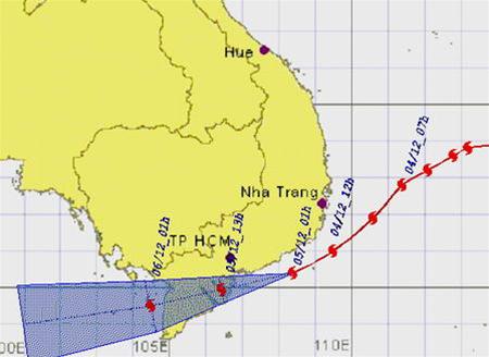 Bão Durian: Thiệt hại nặng ở huyện đảo Phú Quý