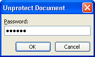 Đặt mật khẩu bảo vệ nội dung file văn bản nhưng vẫn hiển thị đọc được (Office 2003)