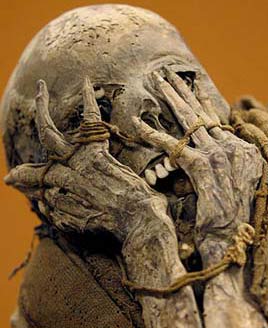 Triển lãm xác ướp cổ xưa ở Peru
