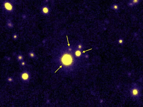 Xuất hiện khối 3 hố đen đầu tiên trong vũ trụ