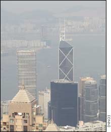 Ô nhiễm không khí ở Hongkong chạm mức nguy hiểm