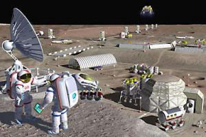 Thăm dò ý kiến về kế hoạch đặt căn cứ trên mặt trăng của NASA