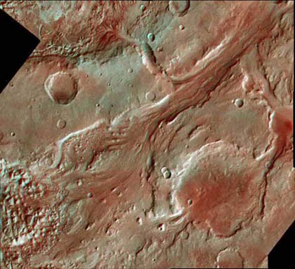 Các nhà nghiên cứu đã thành công trong việc tạo ra các tấm bản đồ địa hình sao Hỏa