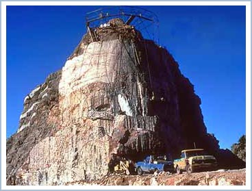 Gương mặt đá của Crazy Horse