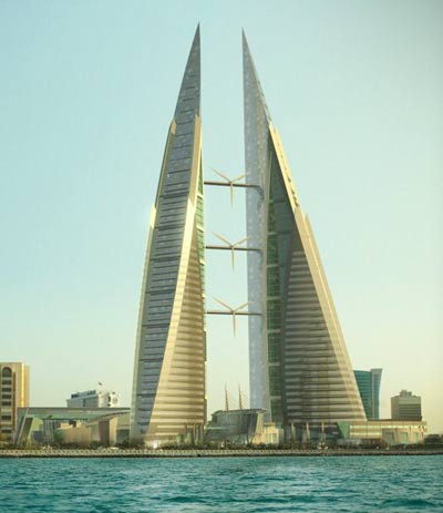Bahrein: Xây dựng tòa tháp đôi Trung tâm Thương mại Thế giới