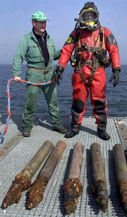 “Bom hẹn giờ” trên biển Baltic