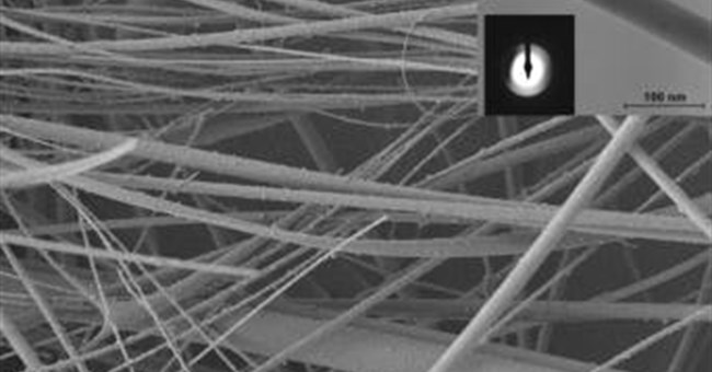 Sản xuất các sợi nano vô định hình bằng kỹ thuật mới