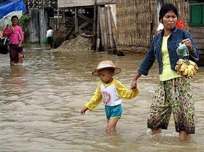 Myanmar: 5 người chết trong trận mưa lớn nhất sau 50 năm