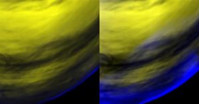 Sao kim: những hình ảnh của Oxy, một năm thu thập dữ liệu