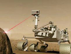 Pháp phát triển thiết bị laser phân tích bề mặt sao Hỏa