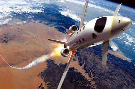 "Máy bay tên lửa" dành cho du khách muốn bay vào không gian