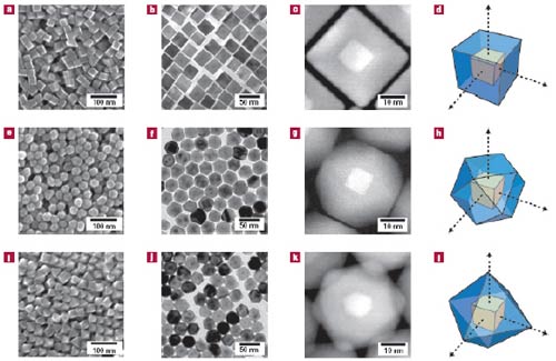 Các khối lập phương nano mang lại các tinh thể định hình tốt hơn