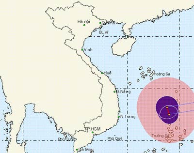 Cảnh giác với áp thấp nhiệt đới ở Nam Biển Đông