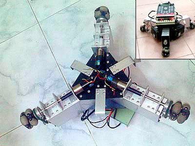 Robot tự hành do Việt Nam chế tạo