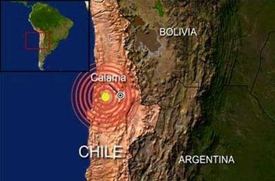 Động đất kinh hoàng ở Chile
