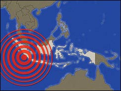 Động đất ở Indonesia: 1 người chết, 45 người bị thương