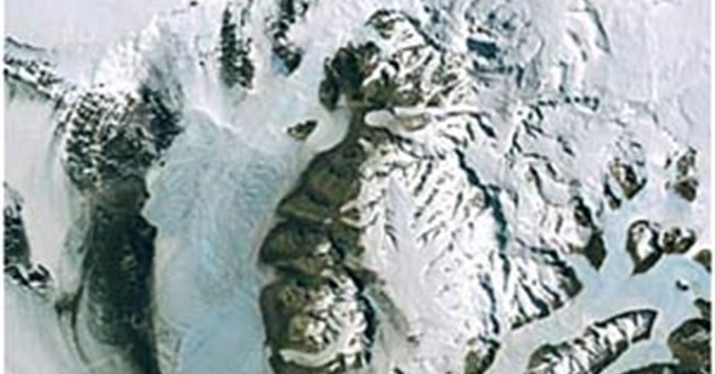 Phát hiện núi lửa hoạt động trong lòng Nam Cực