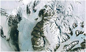 Phát hiện núi lửa hoạt động trong lòng Nam Cực