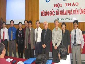 Triển khai chương trình quy mô về tế bào gốc