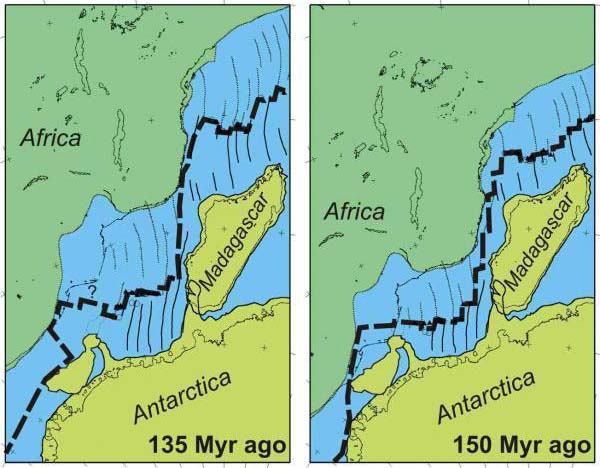 Bí mật quá trình phân tách của siêu lục địa cổ đại